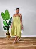 Satin Flowy Maxi Dress