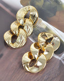 Gold Chain Earrings